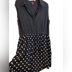 Merona Mixed Dotty Dress Size XXL